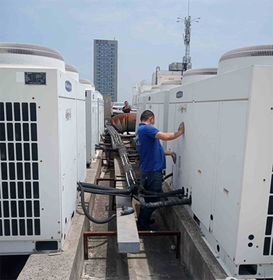 江都中央空调制热和不制冷系统维修方法